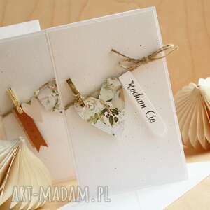 ręcznie zrobione scrapbooking kartki walentynka