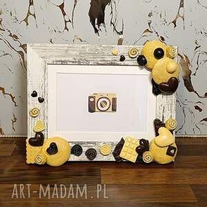 ramka na zdjęcia ozdobna dekoracyjna czekolada i ciastka 1