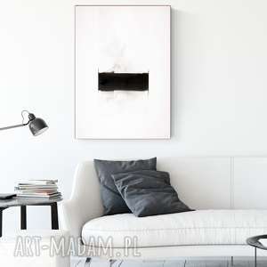 grafika 50x70 cm wykonana ręcznie, plakat, abstrakcja, elegancki minimalizm, obraz