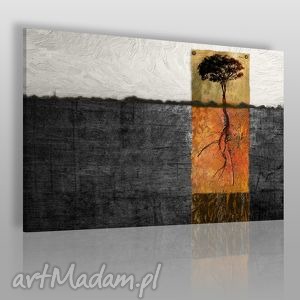 obraz na płótnie - drzewo elegancki - 120x80 cm - VAKU DSGN dom obrazy