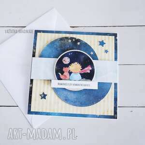 handmade scrapbooking kartki walentynka z małym księciem, 791