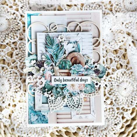 unikalny, kartka only beautiful day prezent na urodziny, prezent