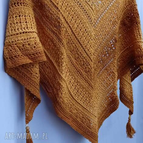 Ręcznie robiona chusta lub apaszka handmade