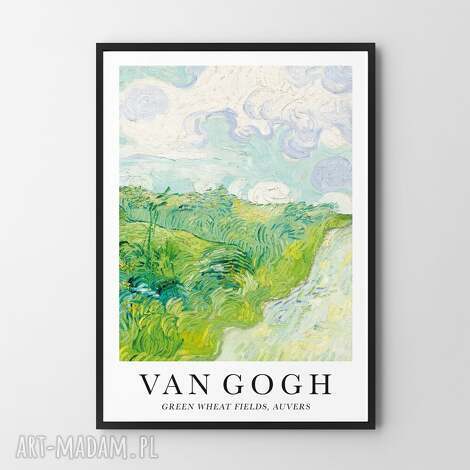 hogstudio plakat van gogh pastelowy krajobraz - format a4