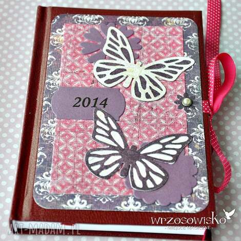 motyli kalendarz, motyl scrap, motyle