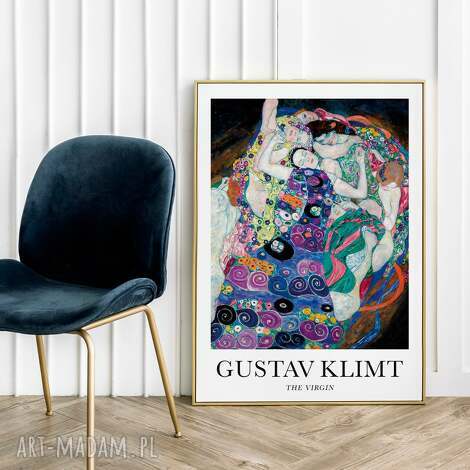 Plakat Gustav Klimt 40x50 cm - elegancka reprodukcja do salonu i sypialni | art-Madam.pl