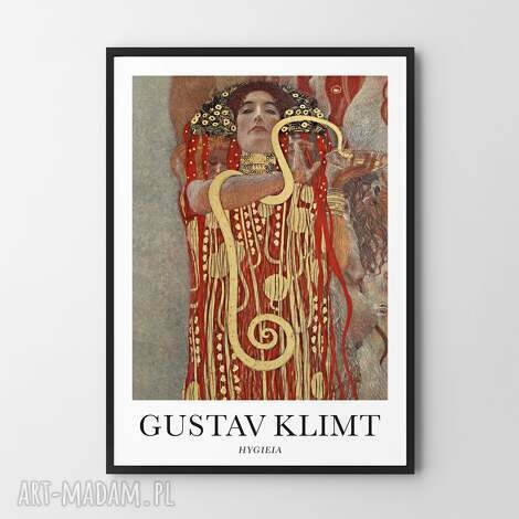 plakat gustav klimt hygieia - format 30x40 cm prezent