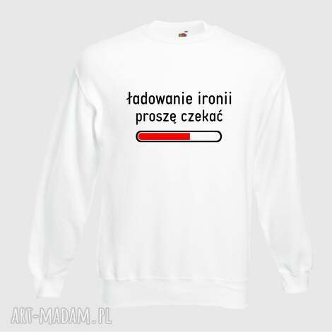 Bluza z nadrukiem handmade - dla dziewczyny, żony i siostry