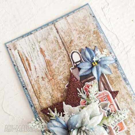 scrapbooking kartki kartka świąteczna bożonarodzeniowa boże narodzenie święta