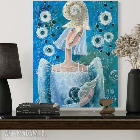 sea in my heart. giclee anioł 4mara, miłość, prezent