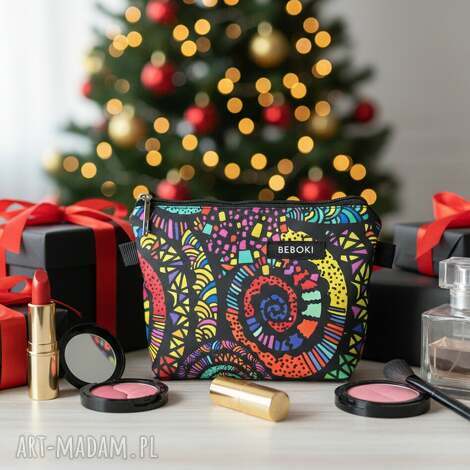 kosmetyczka beboki labirynt saszetka polska marka, saczetka etui, prezent