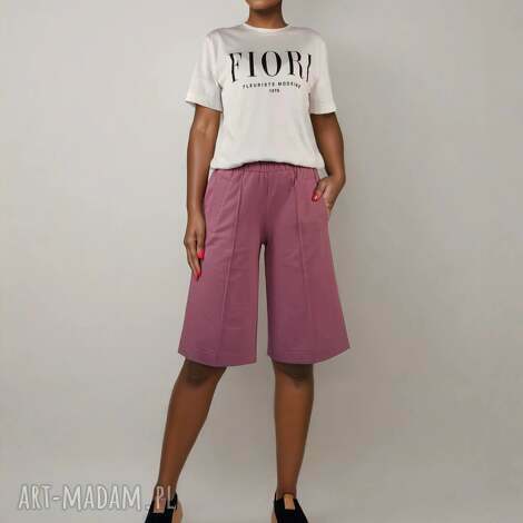 sportowe szorty, spodenki damskie z ozdobnymi przeszyciami codzienne, bermudy