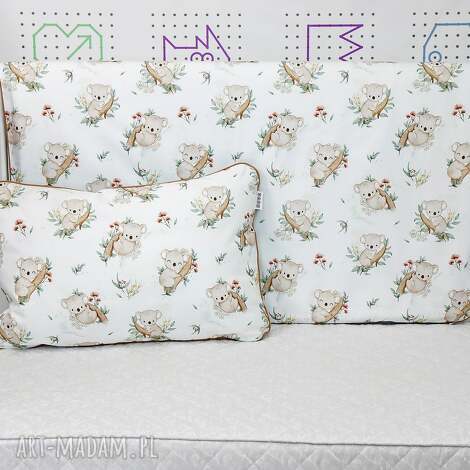 koala biel poszewka na pościel m (135 x 100) - poszewka na kołdrę
