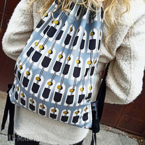 bbag elegancki plecak na taśmach, pleack worek, torba ramię, we