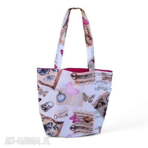 torba na zakupy shopperka ekologiczna shopper zakupowa ramię eko