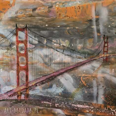 obraz akrylowy the golden gate of san francisco