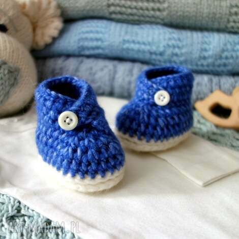 buciki newborn prezent, ręcznie wykonane dla dziecka, unikalny