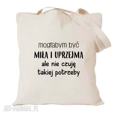Torba bawełniana KORPO - śmieszny prezent do pracy i biura