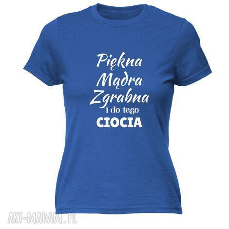Prezent - Koszulka z nadrukiem dla cioci „Najlepsza Ciocia”