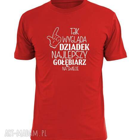Koszulka z nadrukiem dla dziadka „Najlepszy dziadek” - prezent na urodziny i święta