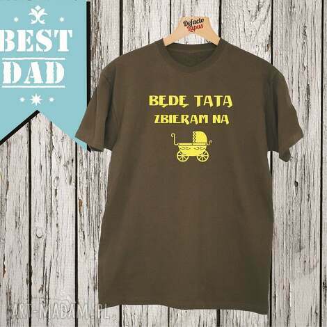 Koszulka dla taty - Super Tata, najlepszy tatuś | handmade nadruk