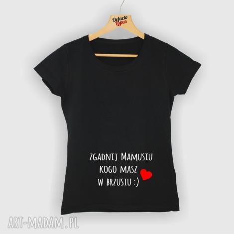 manufaktura koszulek koszulka z nadrukiem ciążowym, dla kobiety w ciąży, mama