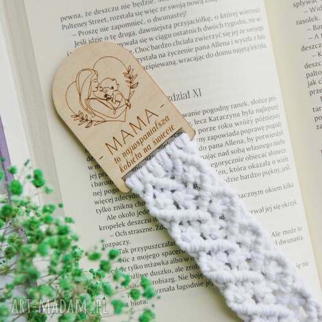 zakładka do książki dla mamy - prezent na dzień matki