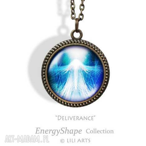 Medalion - talizman uwolnienie deliverance - antyczny brąz (EnergyShape)