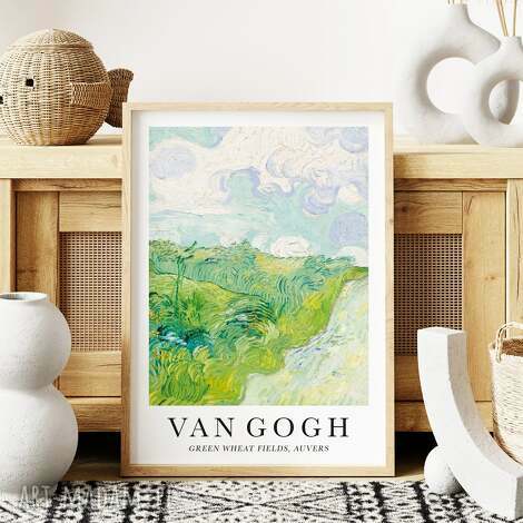 hogstudio plakat van gogh pastelowy krajobraz - format 61x91 cm sztuka