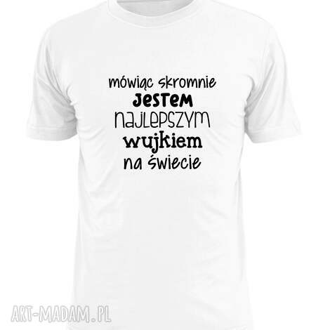 Koszulka z nadrukiem dla wujka - najlepszy prezent na urodziny i święta