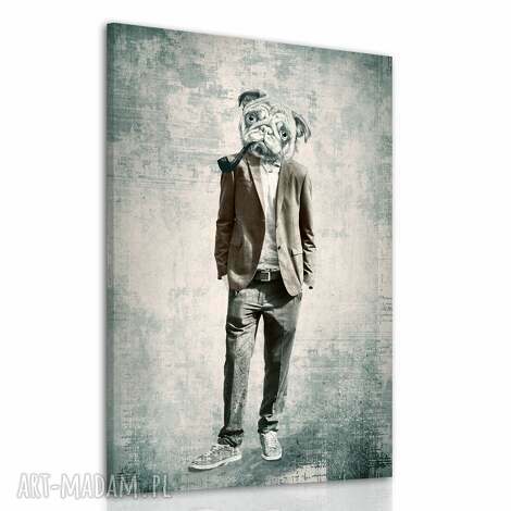 Obraz na płótnie 80x120 cm PREZES 02279 - wysyłka w 24h, gotowy do wieszenia