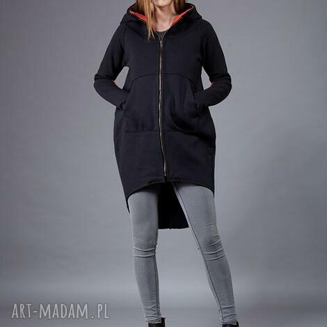 bluza saloni zip zamek duże rozmiary, asymetryczna gotycka