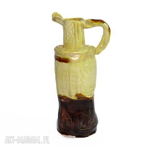 Ręcznie robiony dzbanek ceramiczny Umber - prezent dla niej i niego