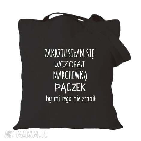 Torba bawełniana z nadrukiem - prezent dla dziewczyny na urodziny, walentynki i święta