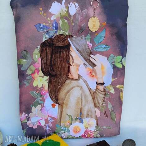 krolikowo torebka z tk wodoodpornej kolekcja kobieca zaczytana, torba