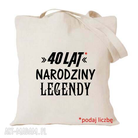 torba z nadrukiem na urodziny, imieniny, rocznicę, święto, okolicznościowa