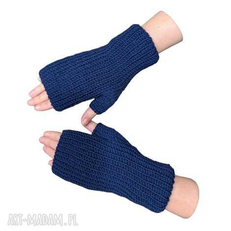 Rękawiczki damskie handmade - ciepły dodatek na chłodne dni