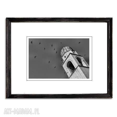 The Swallawed Sky - czarno-biała fotografia autorska 21x30 z Dubrownika