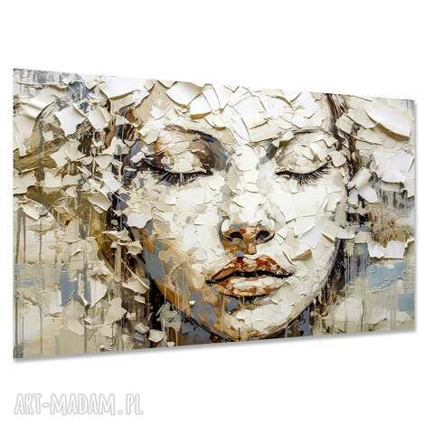 Obraz kobiety glamour 3D na płótnie 120x80 cm