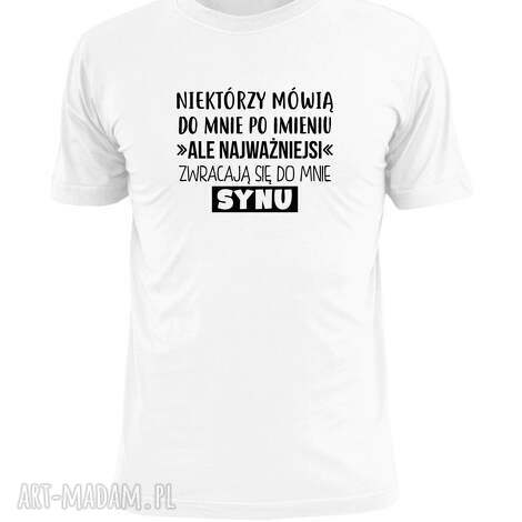 Koszulka dla syna "Najlepszy Syn" - prezent na urodziny, 100% bawełna art-Madam.pl