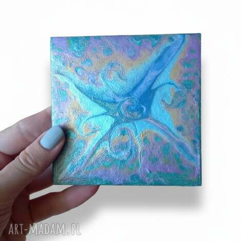 wir kolorów - unikalny magnes handmade na lodówkę, prezent do domu