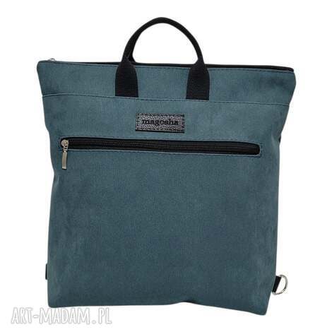 plecak torba 4w1 wodoodporny A4 morski turkus jasny ramię