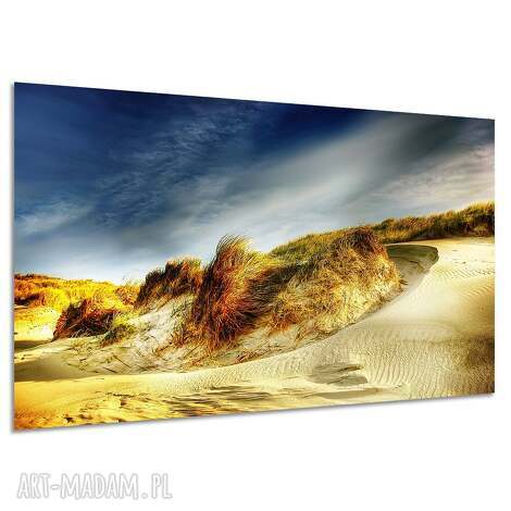 Obraz na płótnie Wydmy i morze 120x80 cm - pejzaż do salonu