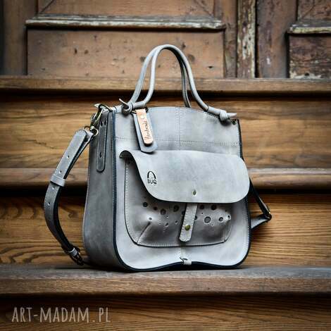 oryginalna skórzana torebka damska unikalna od ladybuq art stylowy