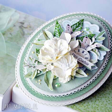 dla ciebie - kartka okolicznościowa wykonana ręcznie rękodzieło kartki, urodziny