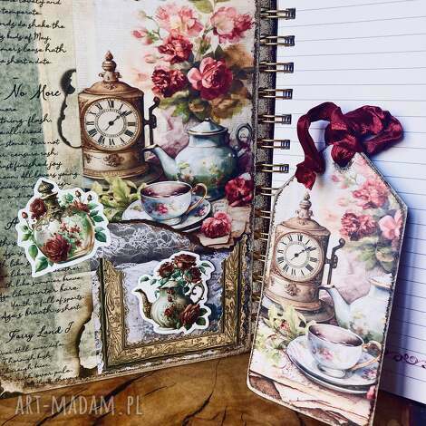 Przepiśnik A5 handmade Joanna d'art - notes z przepisami