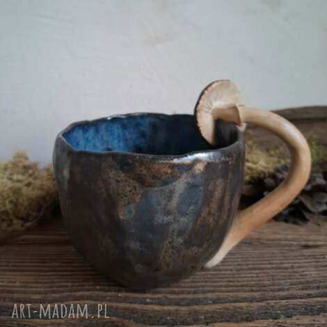 kubek ceramiczny - grzyb, kubek z grzybem, prezent, dla grzybiarza, grzybowy
