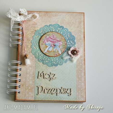 przepiśnik - miętowa kuchnia, książka, kucharska, notes notatnik, przepisy