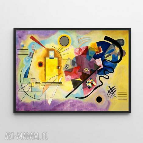 Plakat Kandinsky - Reprodukcja B1 70x100 cm, nowoczesna abstrakcja do salonu