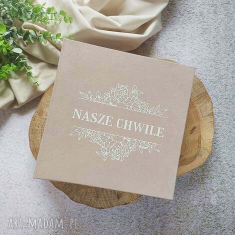 album kwiatowy nasze chwile, scrapbooking, kwiaty